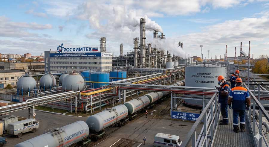 Предприятия химической и нефтехимической промышленности